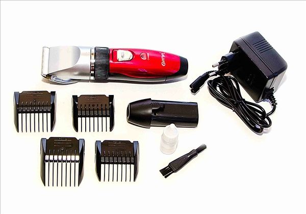Машинка для стрижки волос Geemy GM 6001 + запасной аккумулятор