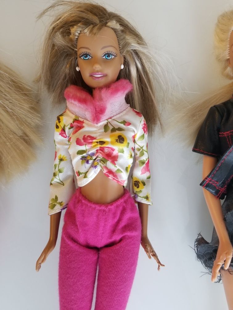 Куклы Барби Barbie, с дефектами, оригинал Mattel 1966,1999