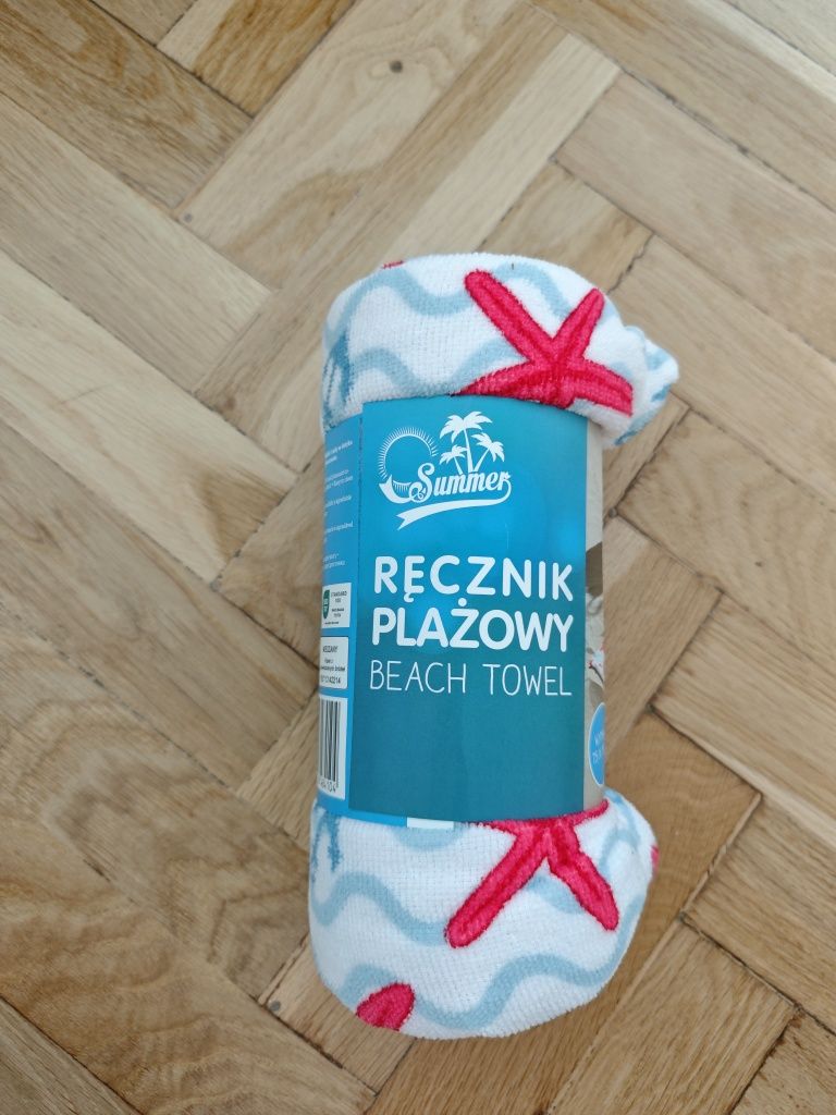 Nowy ręcznik plażowy rozgwiazdy morze