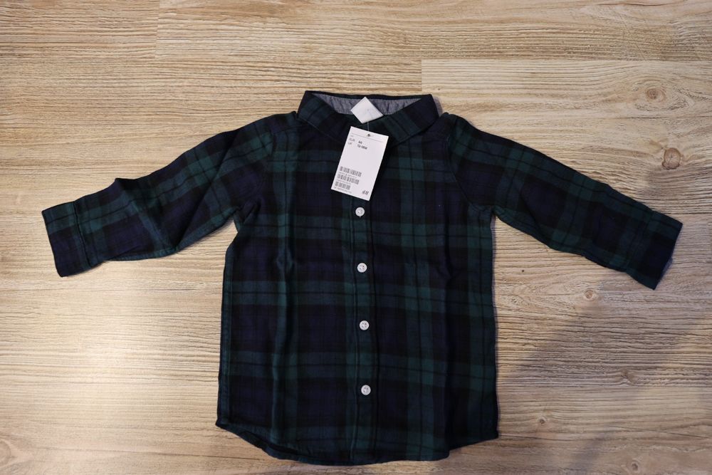 Nowa koszula flanelowe H&M rozmiar 86