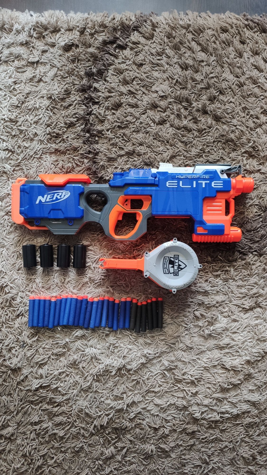 Nerf Elite Hyperfire Ньорф Еліт Хайперфаєр Бластер