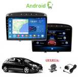 (NOVO) Rádio 2DIN 9" [4+64GB] • PEUGEOT 308 / RCZ • Android