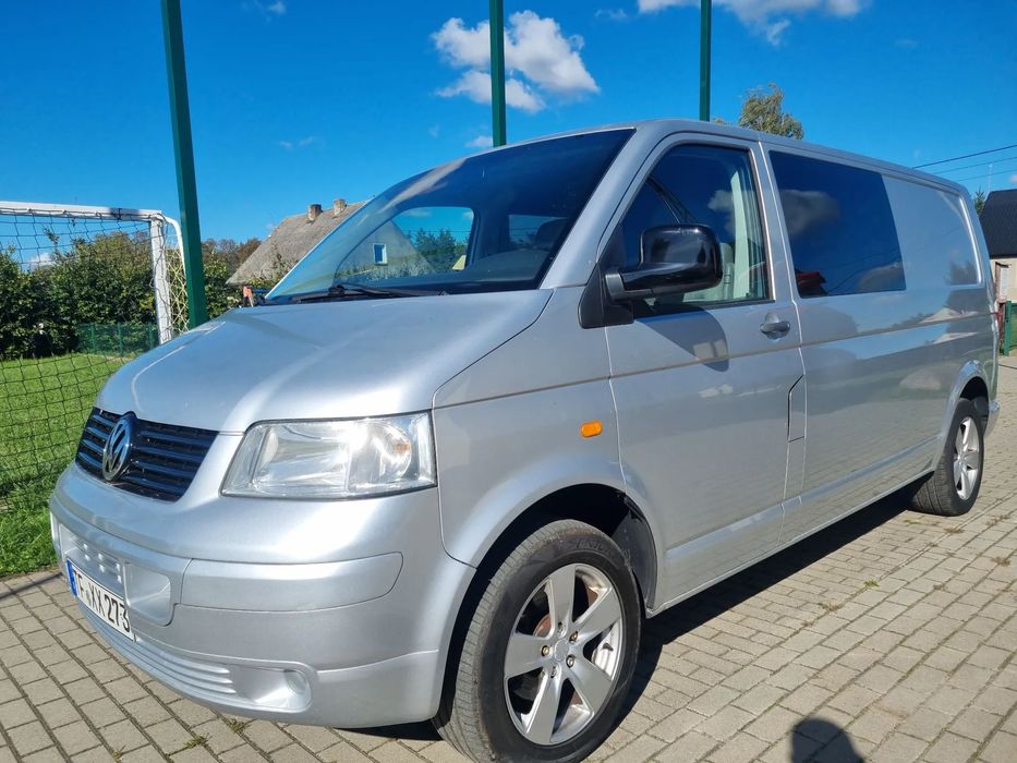 Volkswagen Transporter  Brygadowka 5 osob super stan klima