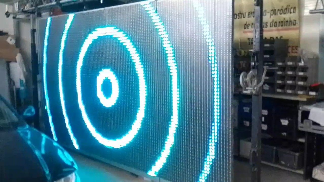 Vídeo led P30 com 8m2