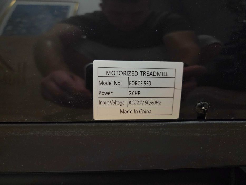 Passadeira de Treino Treadmill Force 550