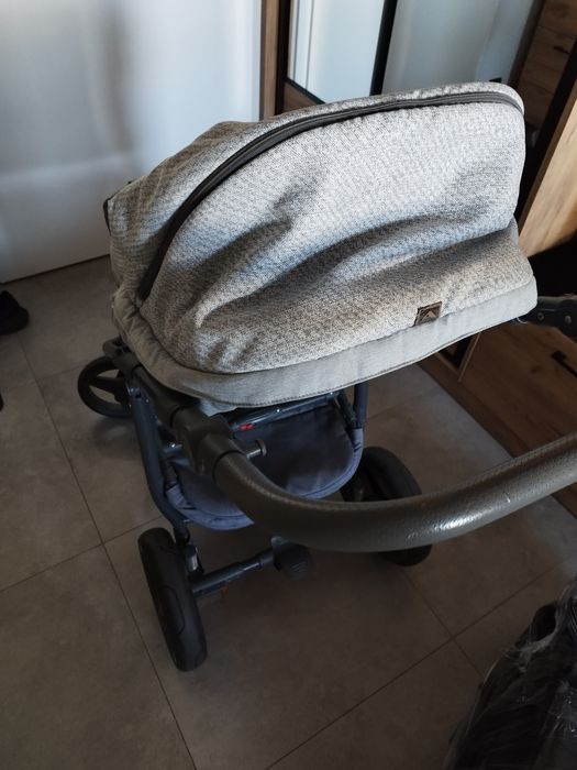 Wózek dziecięcy ADAMEX  gondolą + spacerówka