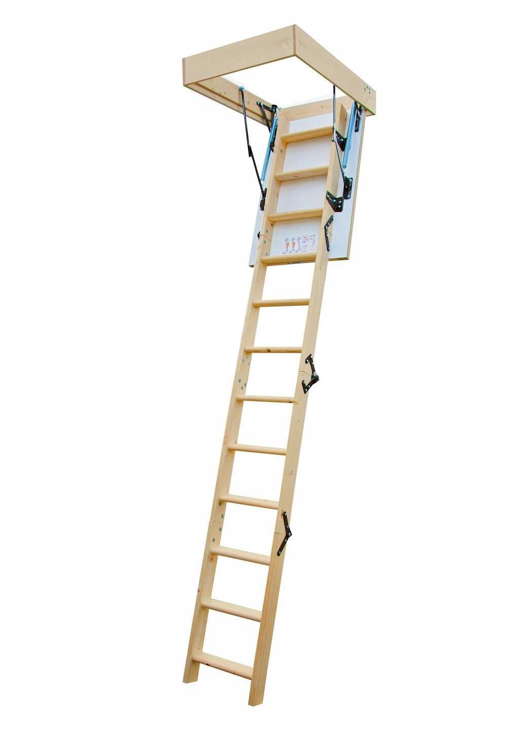 Schody Strychowe Greenline 90x70 32mm H-270cm 1,2 W/m2K Wyprzedaż