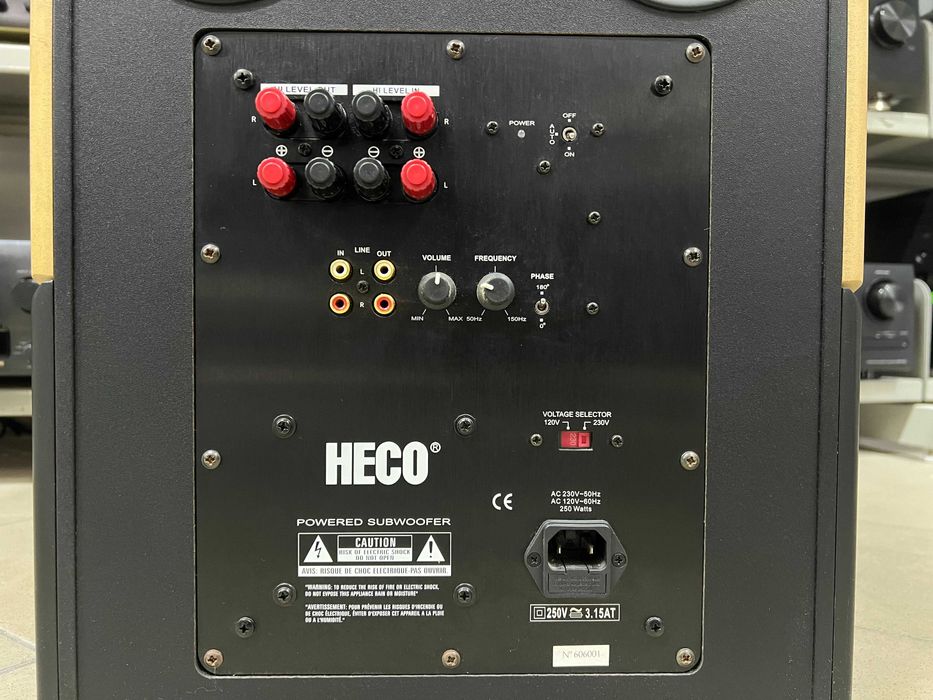 Subwoofer aktywny Heco, Audio Room