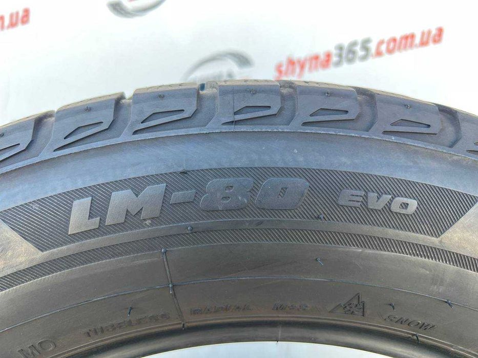 235/60 r18 Bridgestone Blizzak LM-80 EVO 6mm шини бу зима