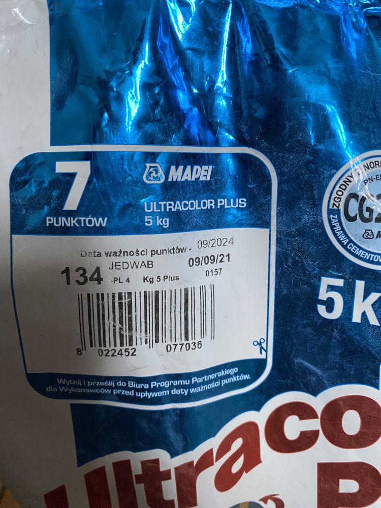 Fuga Mapei ultracolor plus 5kg 134 jedwab