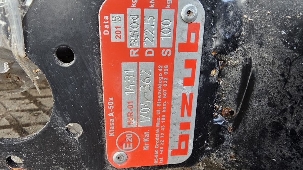 Hak holowniczy nowy komplet do Iveco daily