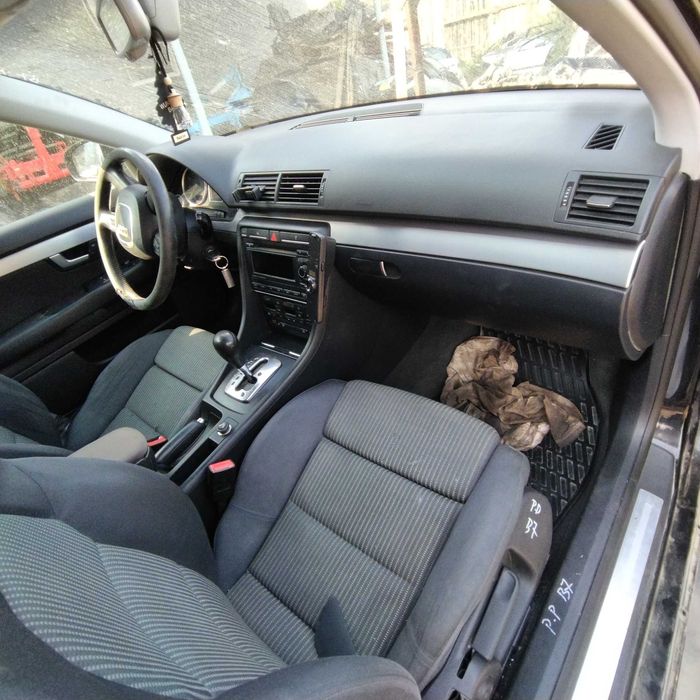 siedzenia fotele radio 2 din kosz tunel s-line a4 b6 b7 avant kombi