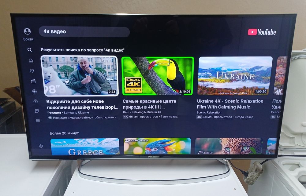 Panasonic TX40EXX689 Smart TV Wi-Fi 40 дюймів ігровий телевізор моніто