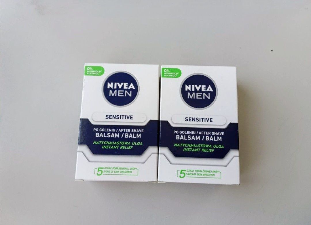 Nivea Men Sensitive Balsam po goleniu 100ml 2 szt.