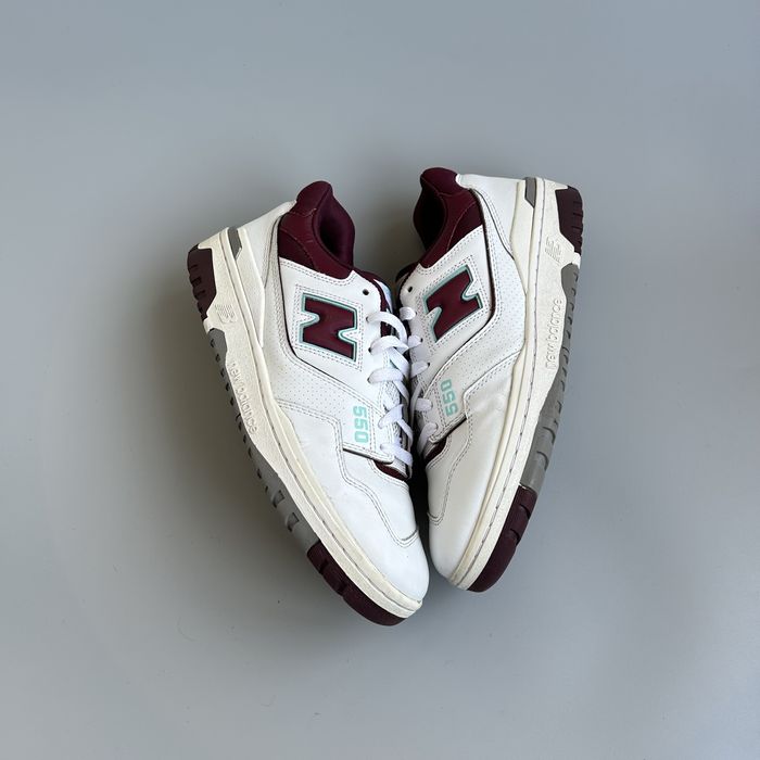 Чоловічі кросівки New Balance 550 оригінал 45р шкіра білі нб 9060 1906