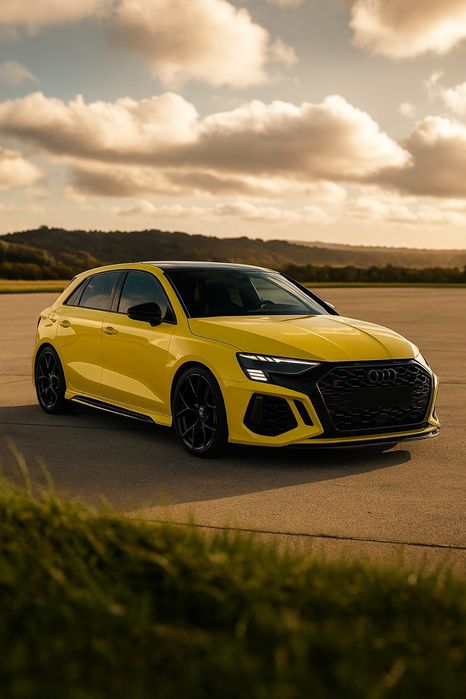 Wynajem Audi RS3 8Y głośny dlugoterminowy najem bez bik z wykupem