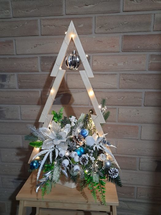 Choinka stroik świąteczny handmade