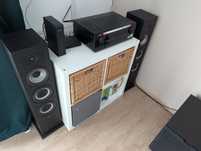 KINO DOMOWE 5.1 Denon AVR-X1700H KLIPSCH R-12SW kolumny Polk Audio