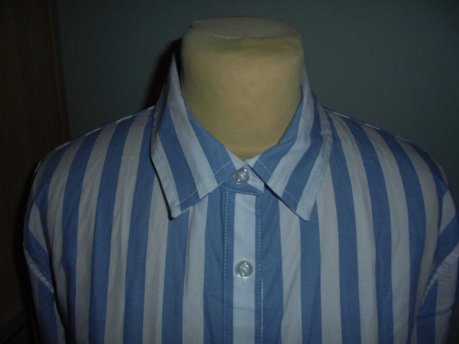 Nowa_koszulowa sukienka w paski_38