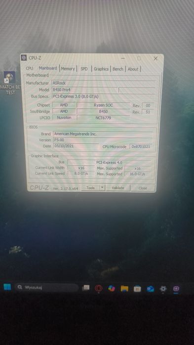 Sprzedam komputer rtx 3070 Ryzen5, 3600, 32 GB ram