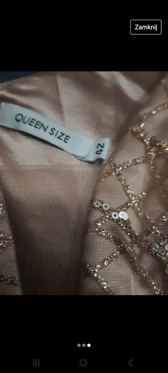 Sukienka Queen size