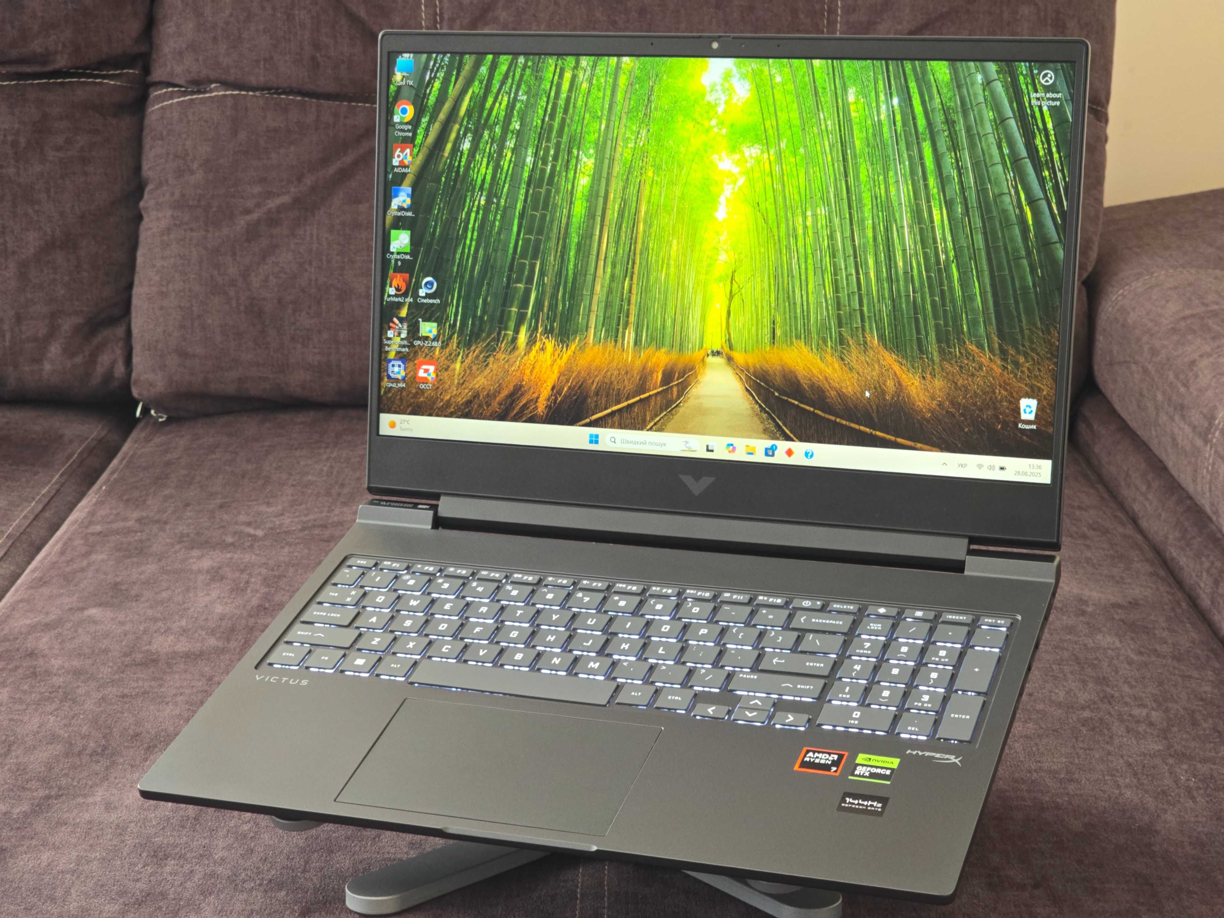 HP Victus 16 (16" FHD 144Hz/ R7 8845HS/ 32 DDR5/ 512 NVMe/ RTX 4070)