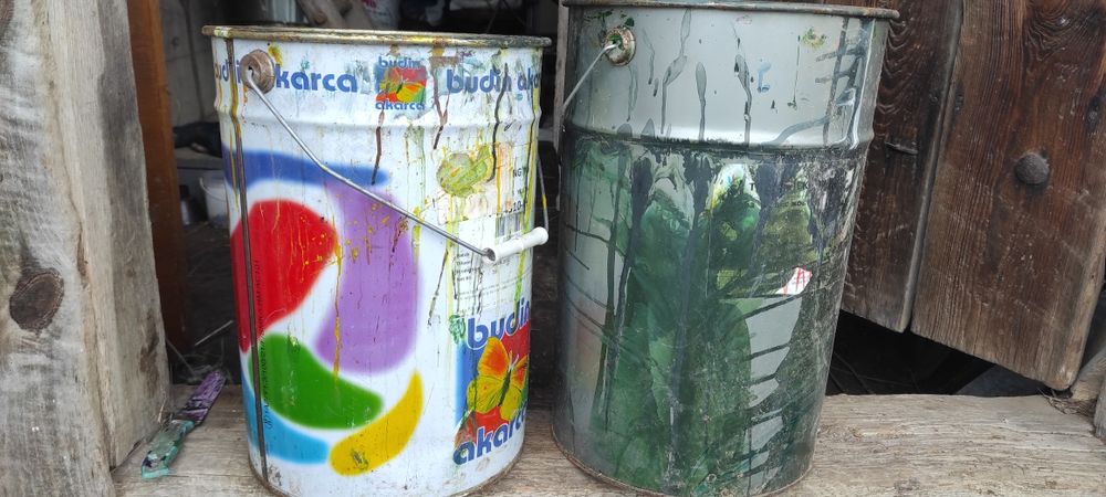 Відра металеві комплект 4 шт