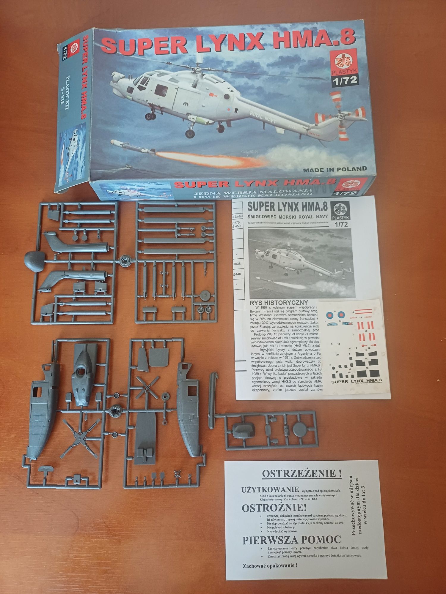 Model SUPER LYNX HMA.8 - Plastyk (1/72)