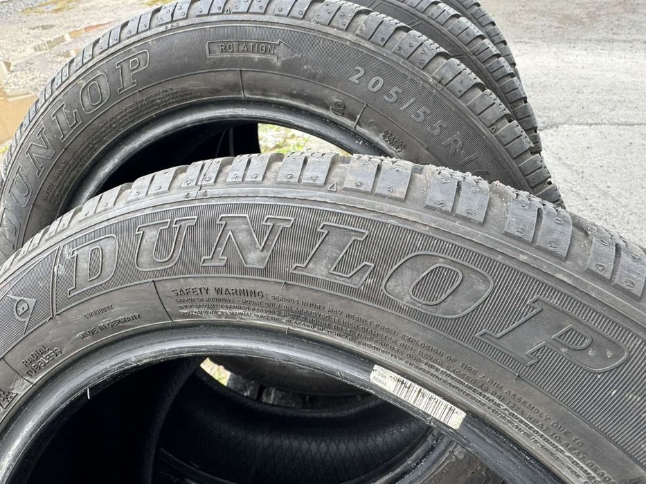 Зимові шини Dunlop 205/55 r16
