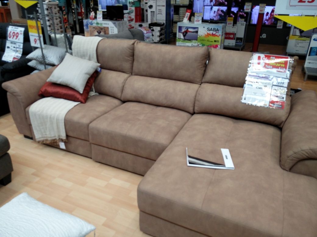 Chaise longue BENSON com cama esquerda