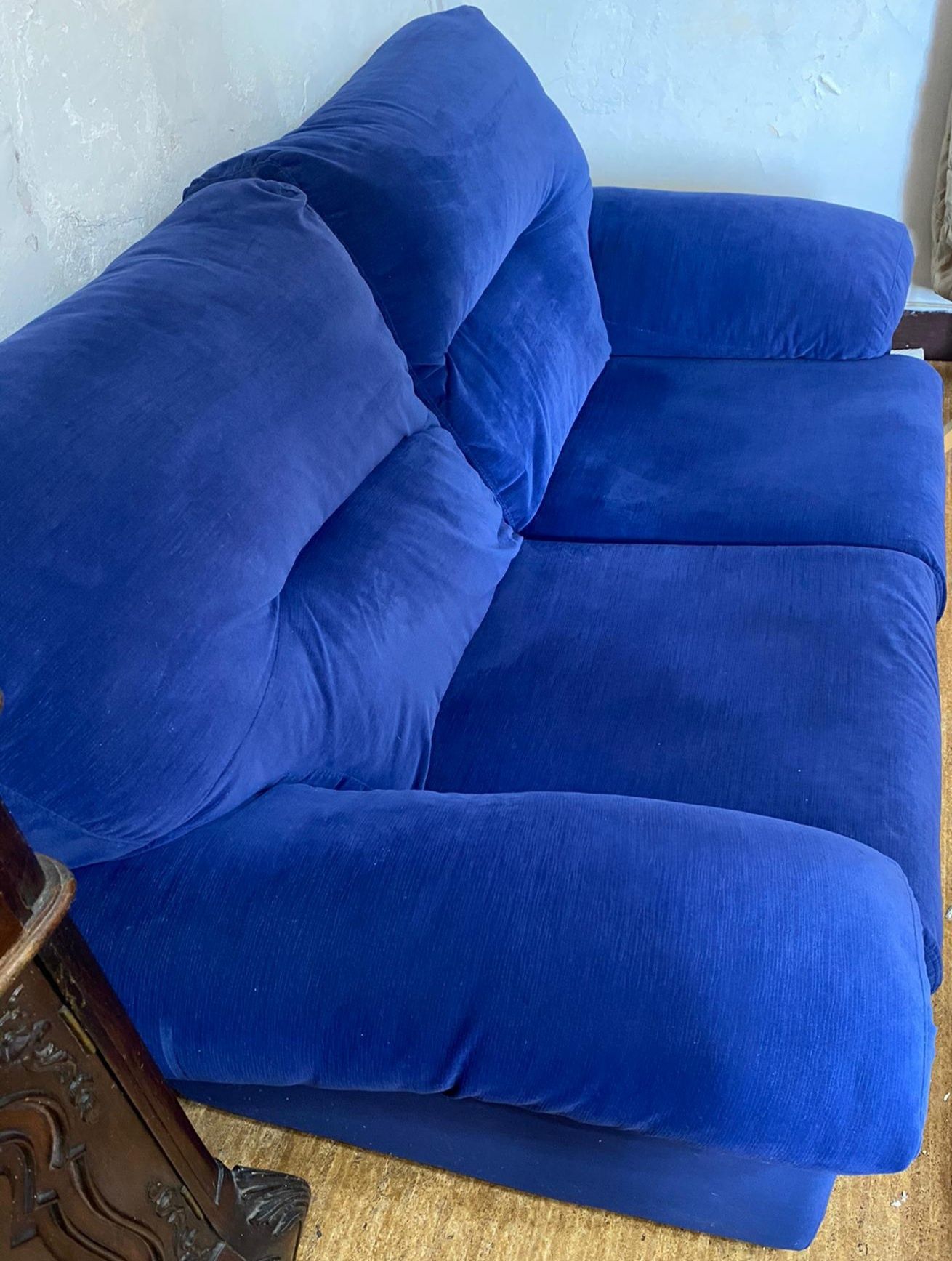 1 Sofá de 2 lugares