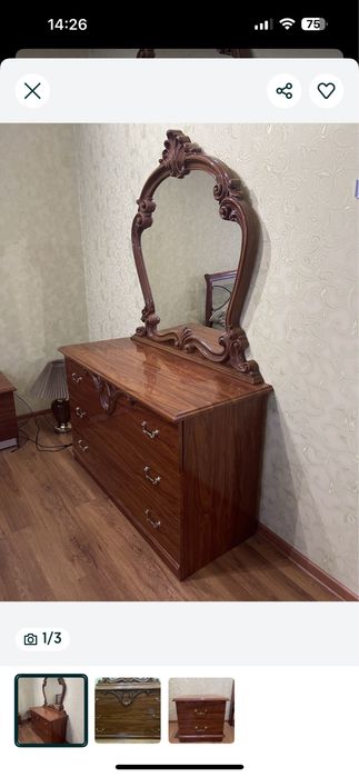 Продам спальний гарнітур з матрацом