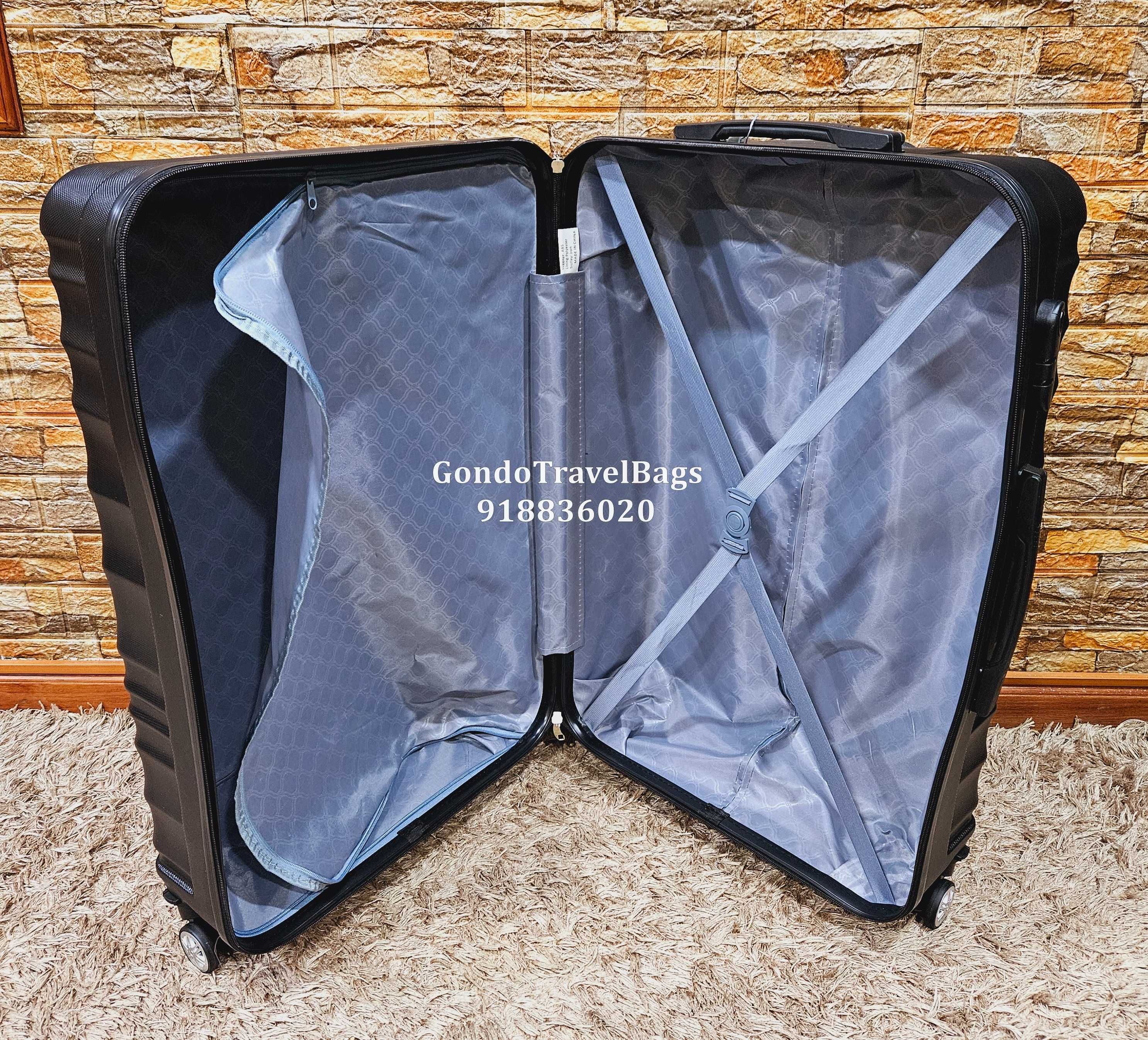 MALA GRANDE PORÃO 32Kg + MALA CABINE 10 a 15Kg NOVAS - Trolley Viagem