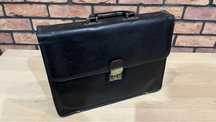 Torba Aktówka na Notebook Laptop skórzana mało używana