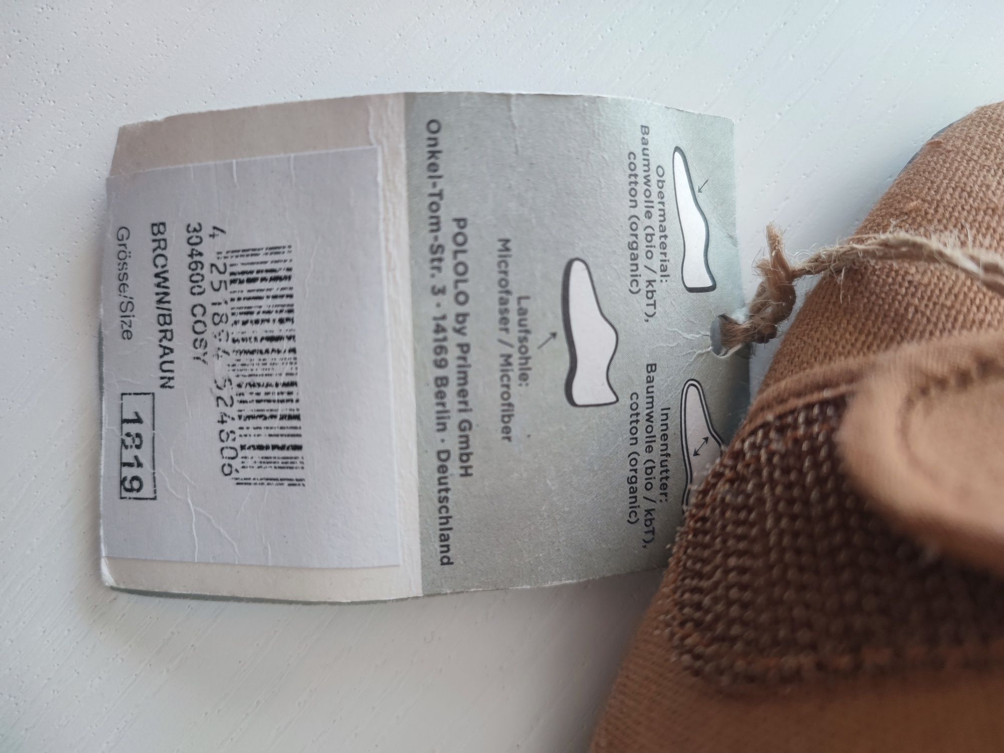Sapatinhos barefoot Pololo prewalkers
