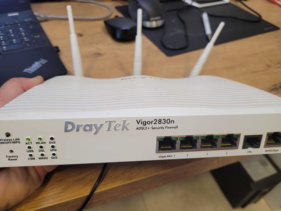 Router DrayTek Vigor 2330n ADSL2 Annex A + Firewall WiFi