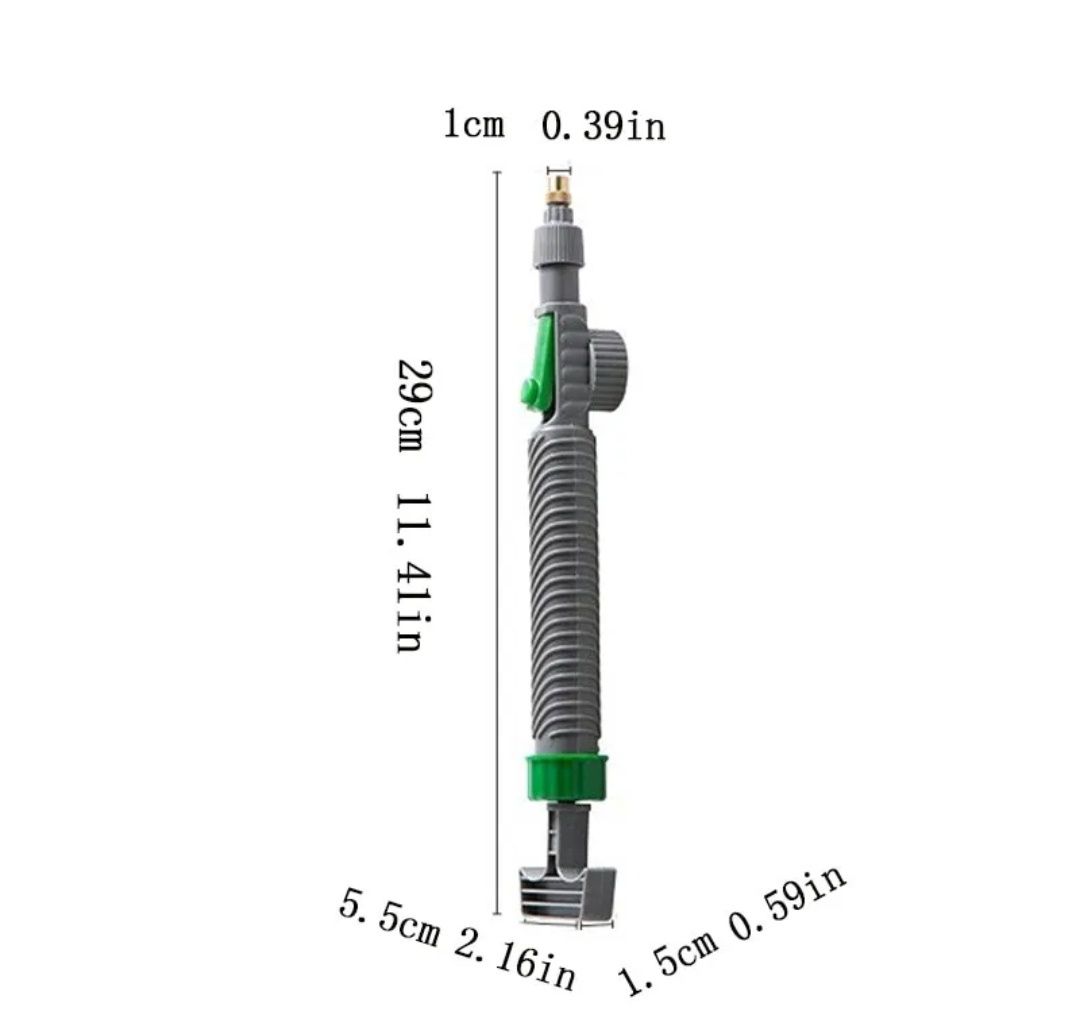 Портативний механічний розпилювач для поливу саду та квітів