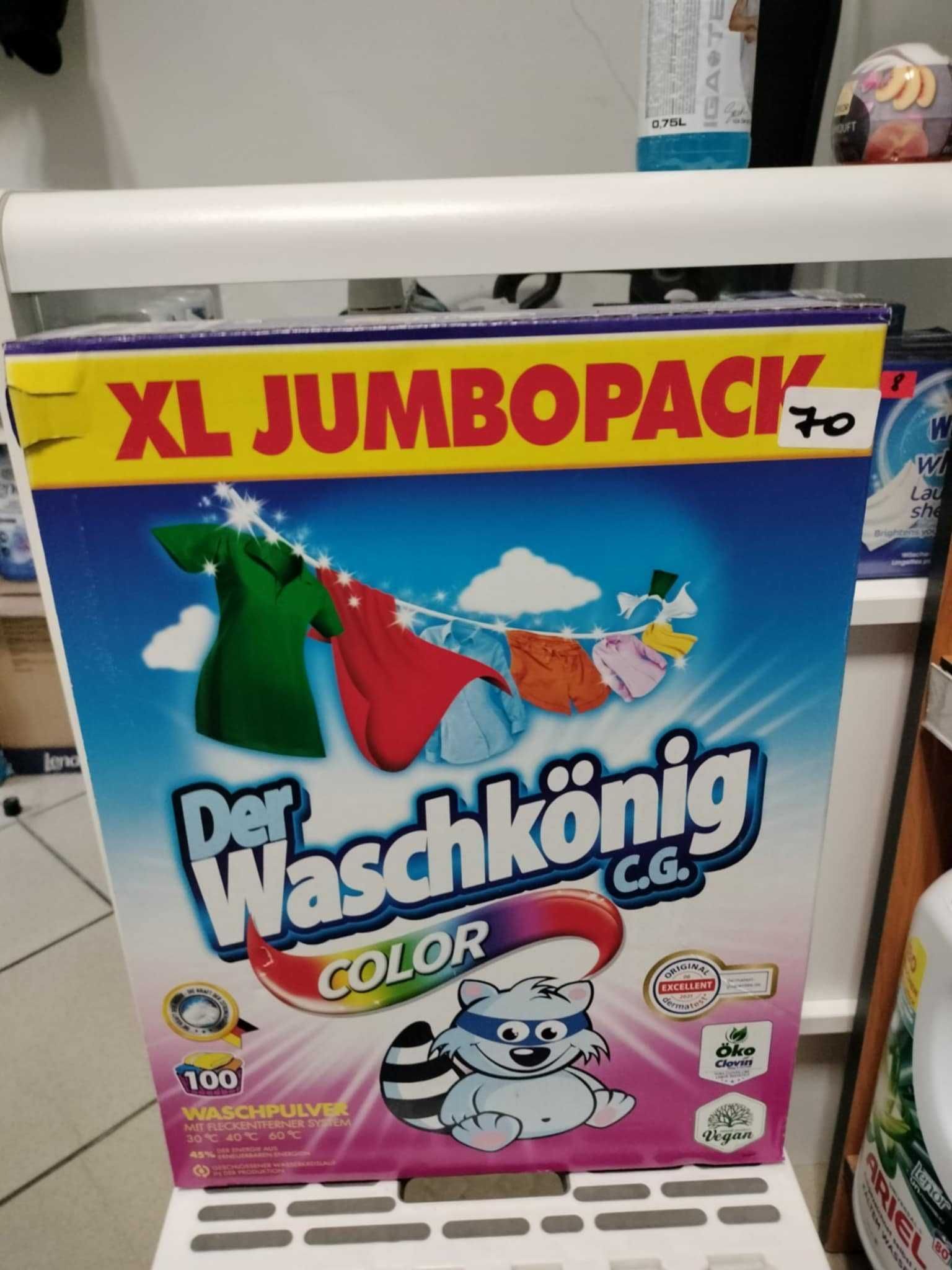 Niemiecki proszek do prania Waschkonig 100 prań