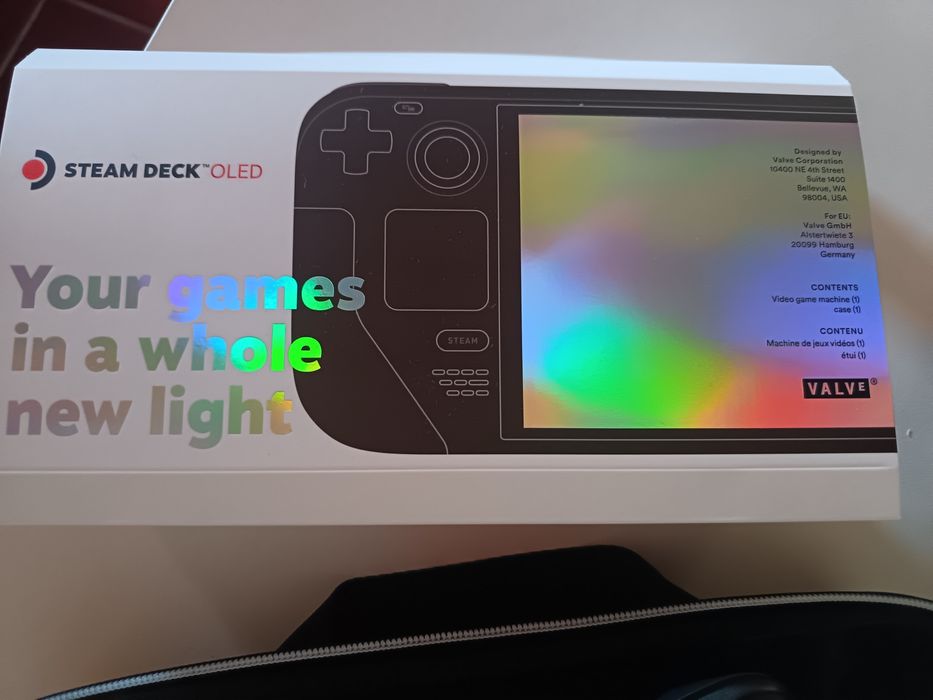 Steam Deck nova 512Gb