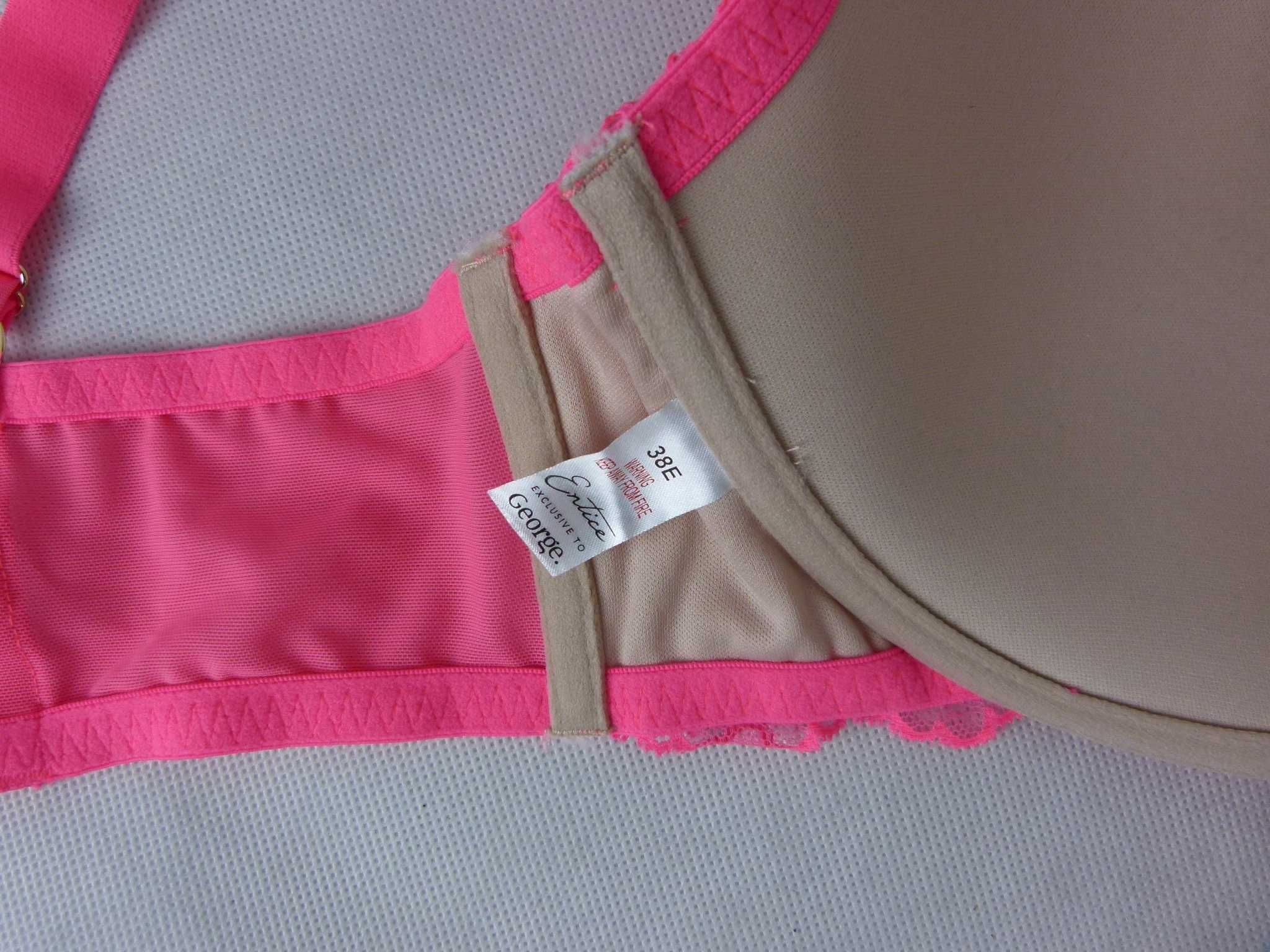 George Entice usztywniany biustonosz pink 38E / 85E