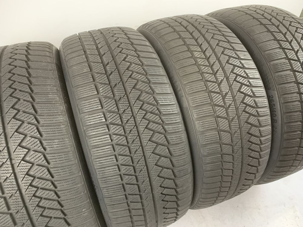 4x 265/40/22 Continental WinterContact TS850P / 7,5mm JAK NOWE / FV23