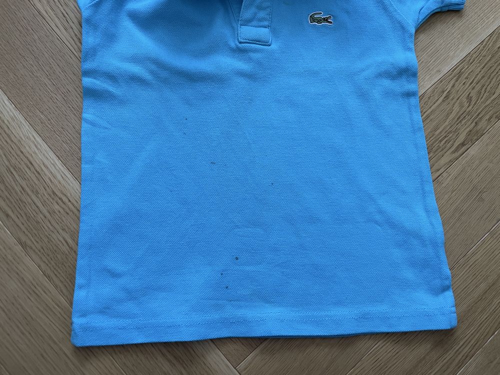 Koszulka polo Lacoste rozm. 116 niebieska