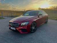 Mercedes Benz E220d AMG virtual zegar VAT23%  kamera burmster panorama