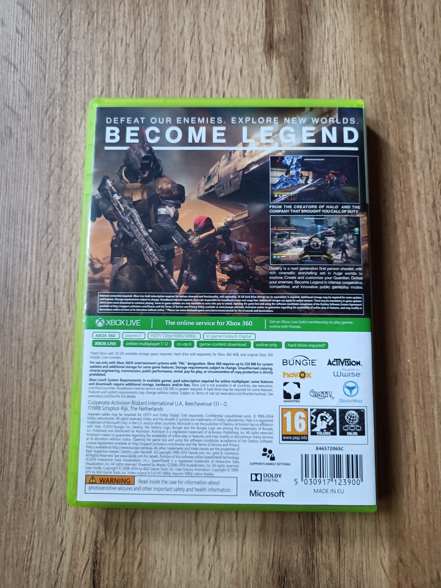 Destiny Xbox 360