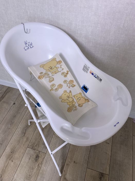 Дитяча ванночка Tega baby з підставкою, 86 см