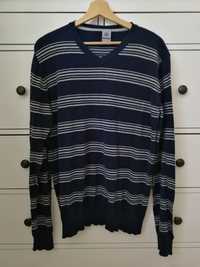 Sweter w paski XL