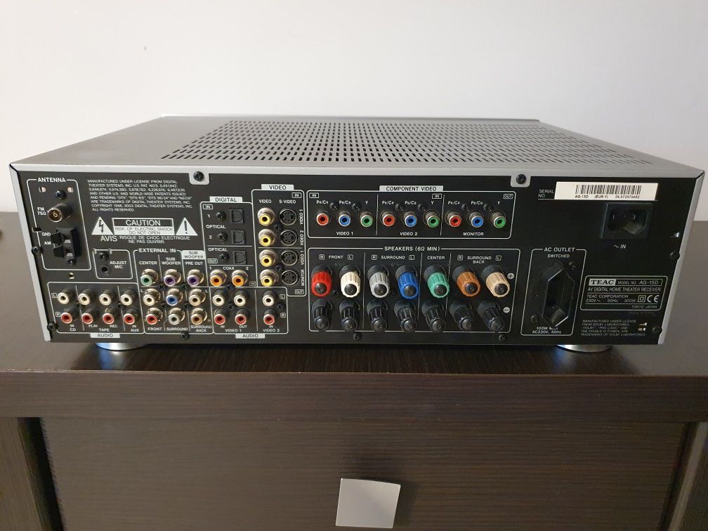 Amplituner TEAC AG-15D rds Dolby Digital
