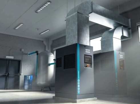 Sprężarka śrubowa Atlas Copco GA18VSDS FF 13 400V 18kW z falownikiem
