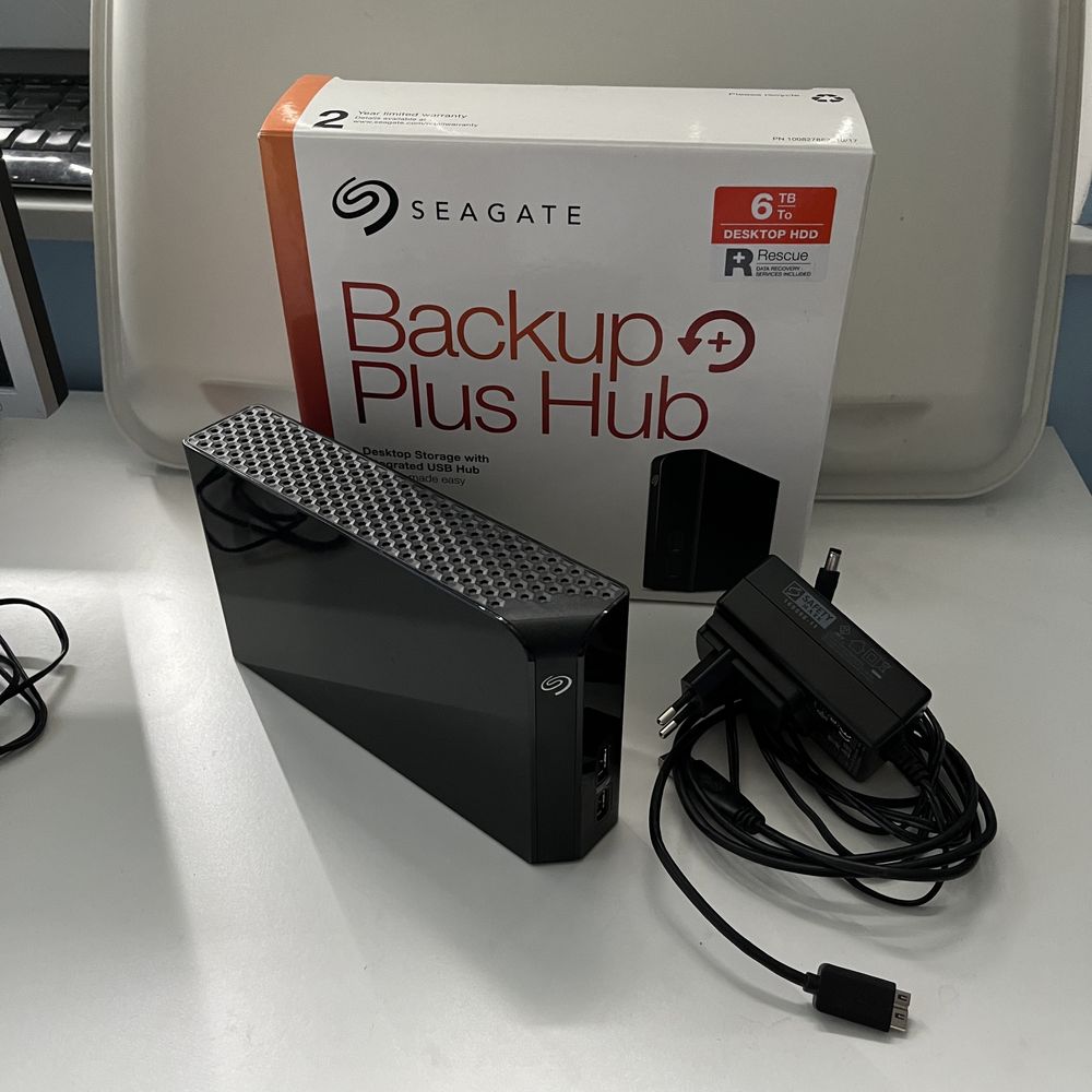 Dysk zewnętrzny SEAGATE Backup Plus HUB 6TB