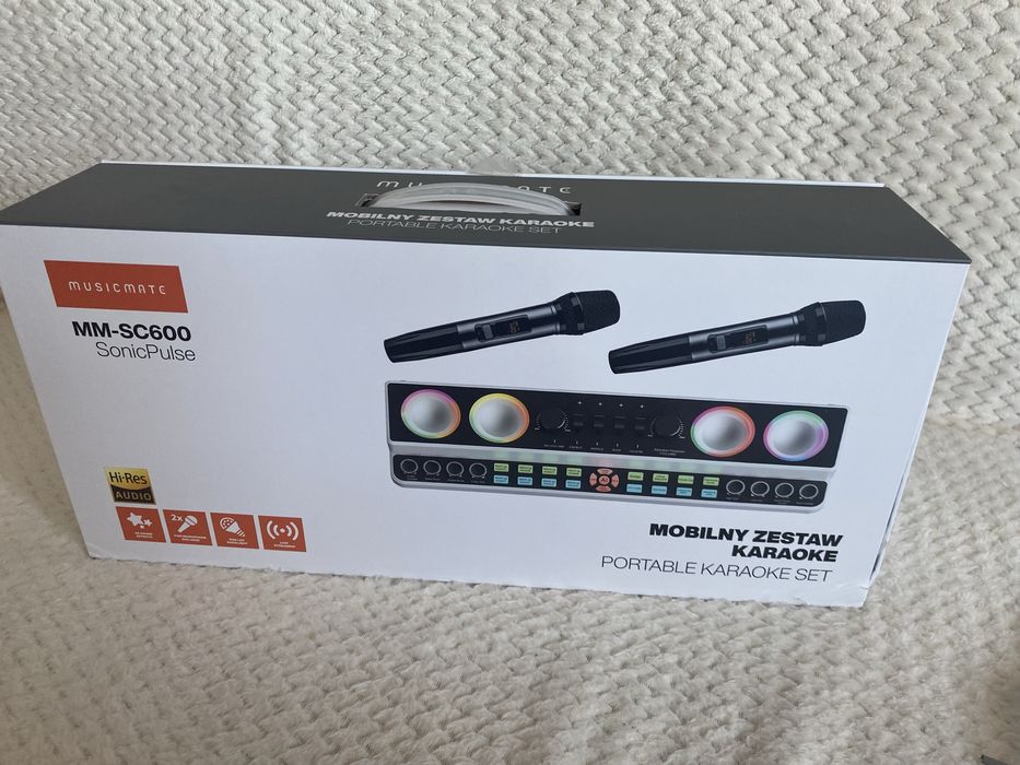 Nowy Zestaw Do Karaoke I Streamingu Musicmate Mm-Sc600 Sonicpulse